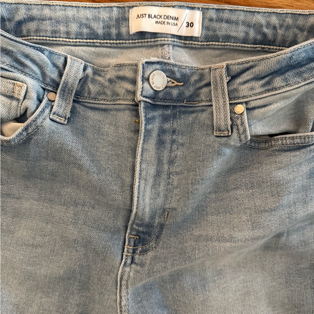 Just Black Women's Light Blue Boot Cut Jeans